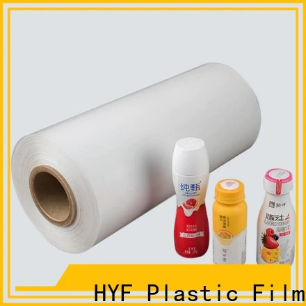 HYF best heat shrink film roll supplier for beverage