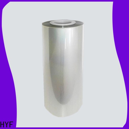 HYF high quality polylactide film company for packaging