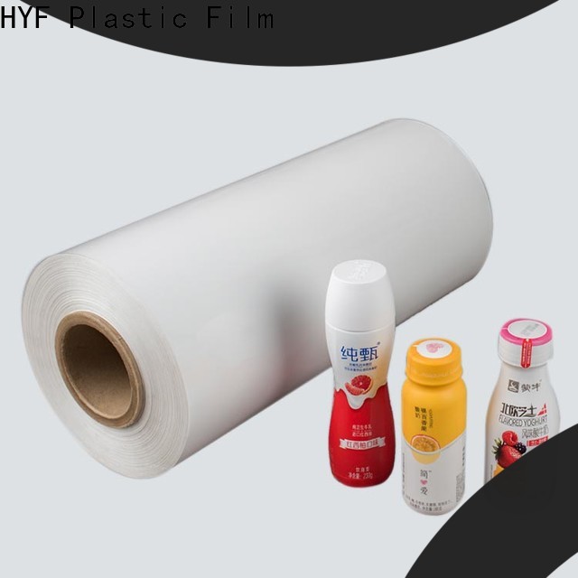 HYF hot sale heat shrink film with printing for label