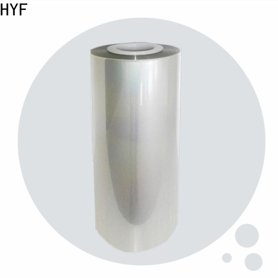 HYF polylactide film with printing for food