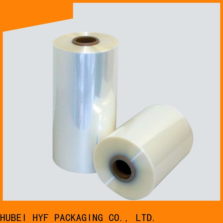 HYF poly lactic acid film company for beverage