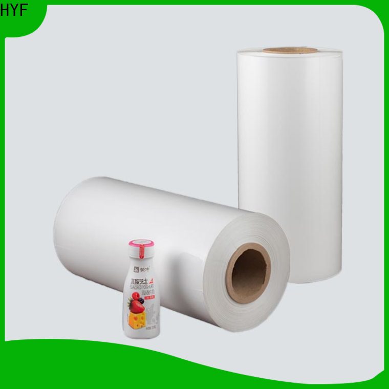 HYF factory price petg shrink film with printing for packaging
