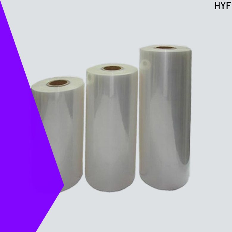 HYF high quality polylactic acid film factory for beverage