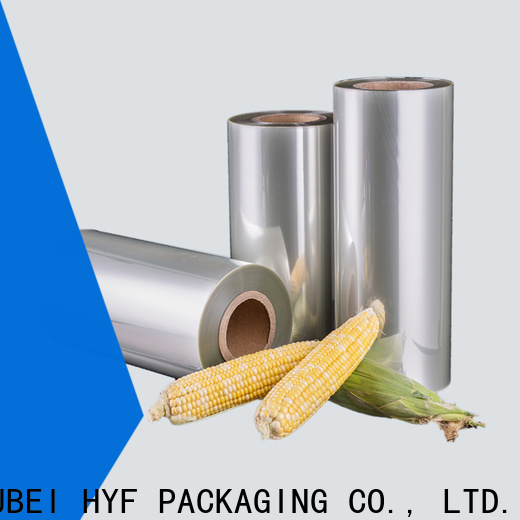 HYF poly lactic acid film for busniess for beverage
