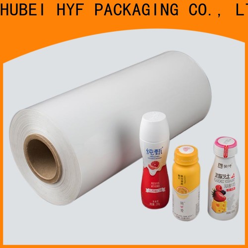 HYF petg heat shrink film factory for juice
