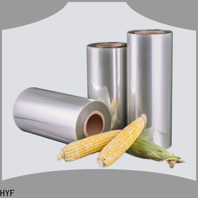 safe polylactic acid film with printing for beverage
