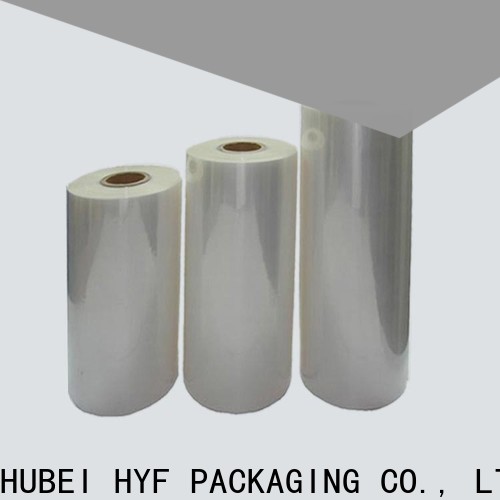 HYF poly lactic acid film with perfect shrinkage for label