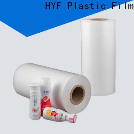 HYF hot sale petg film suppliers with printing for beverage