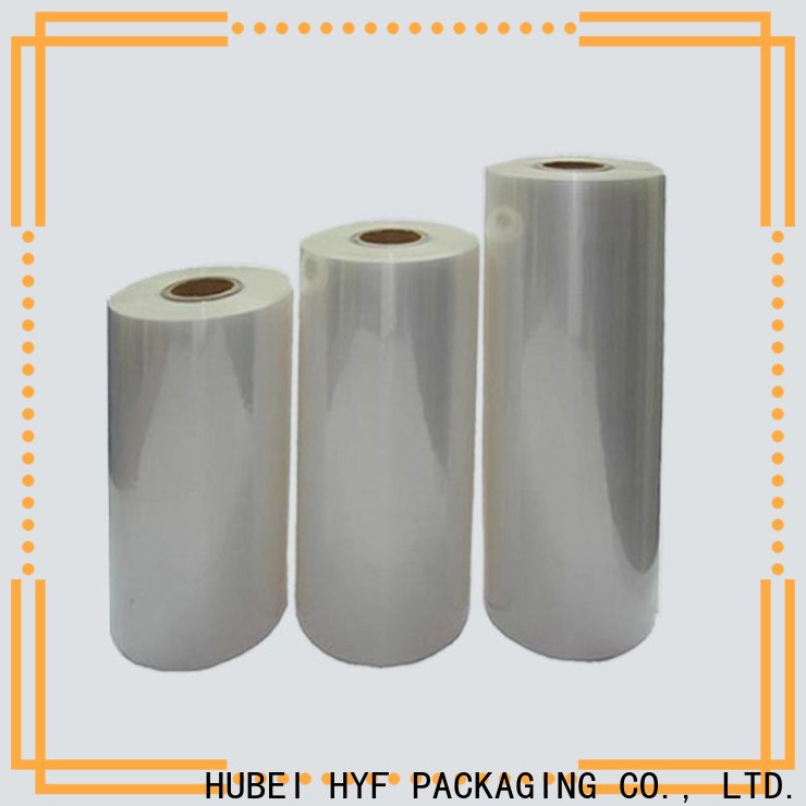 wholesale pla shrink wrap with perfect shrinkage for label