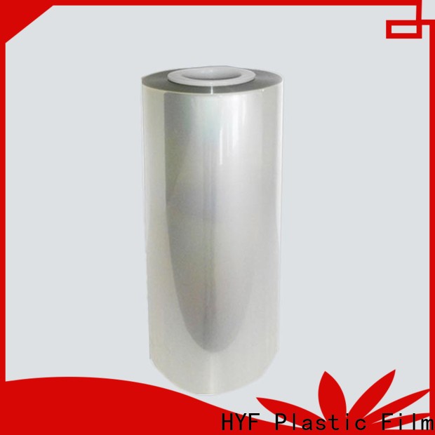 HYF environmental friendly polylactic acid film with perfect shrinkage for beverage