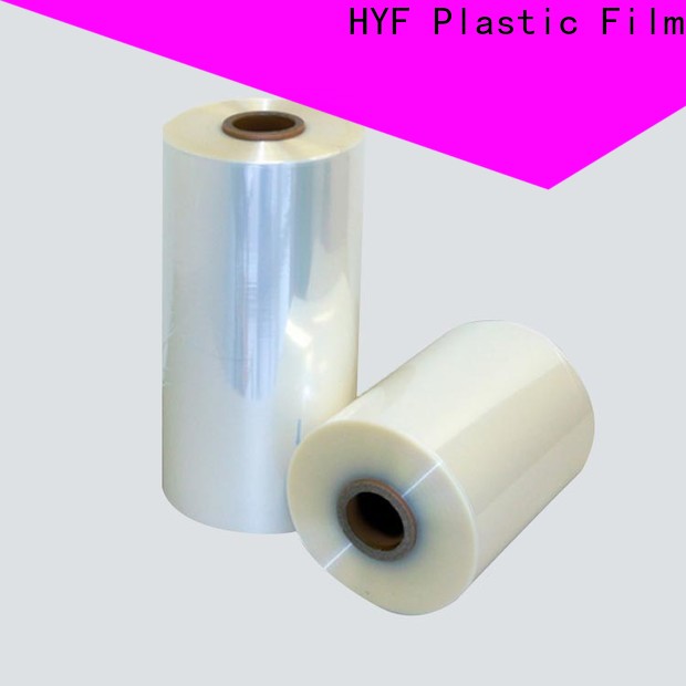 HYF fast delivery poly lactic acid film for busniess for packaging