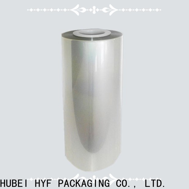 HYF hot sale polylactide film company for beverage