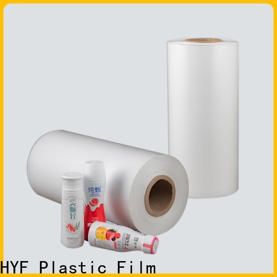 HYF hot sale petg film suppliers with printing for label