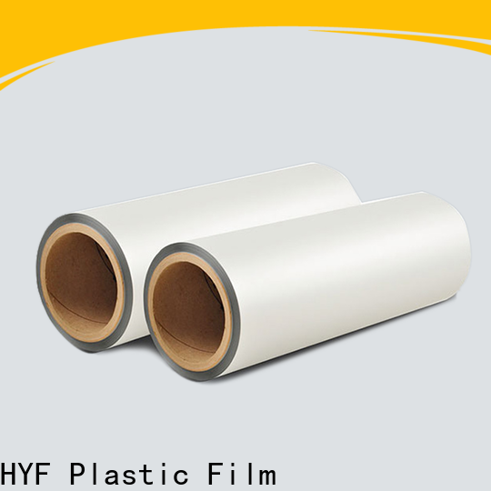 HYF wholesale petg film with printing for label