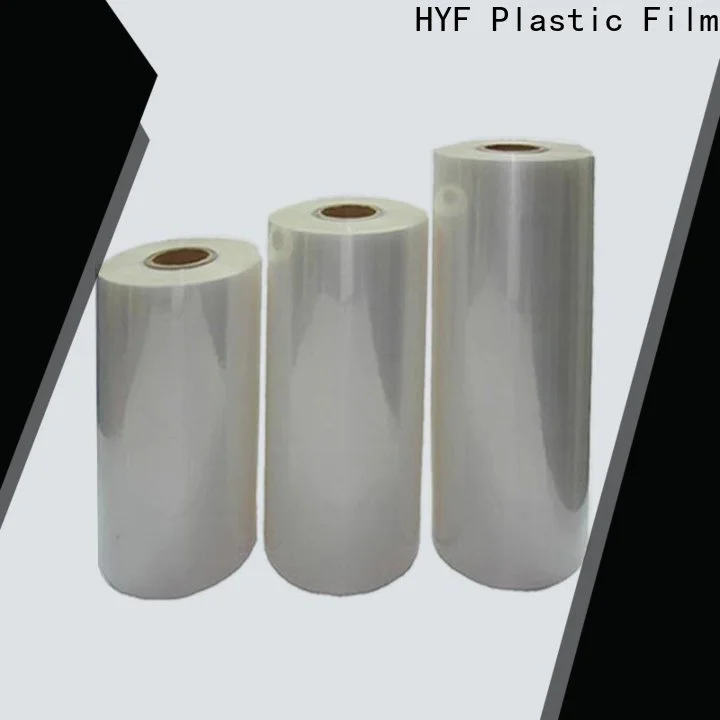 HYF pla plastic film manufacturer for juice