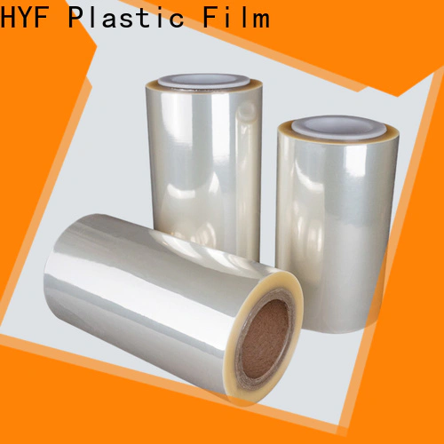 HYF pvc heat shrinkable film supplier for packaging