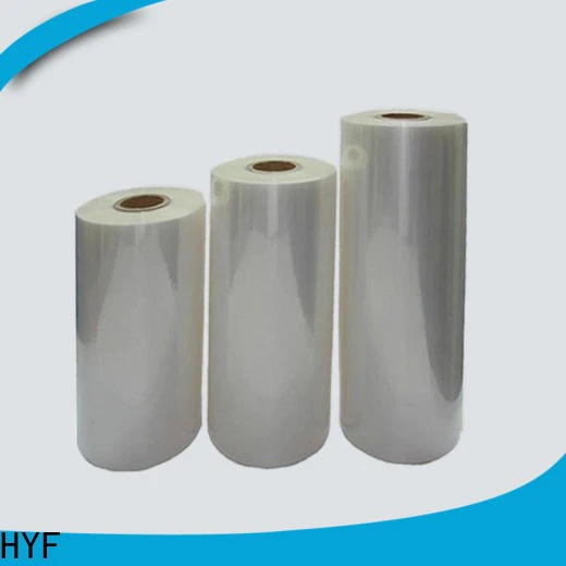 HYF safe poly lactic acid film with perfect shrinkage for label