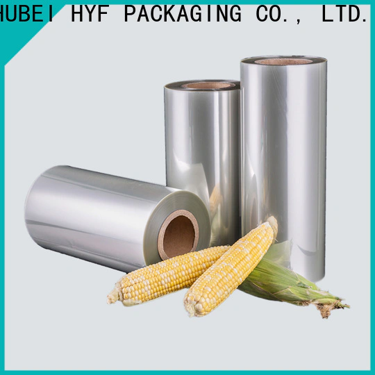 HYF high quality polylactide film factory for juice