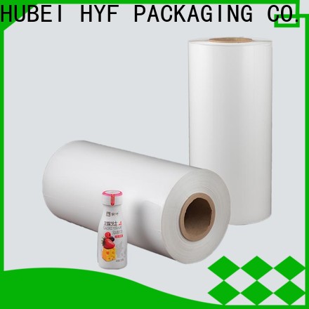 HYF clear petg film suppliers factory for food