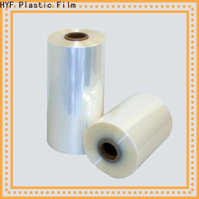 HYF fast delivery polylactic acid film supplier for label