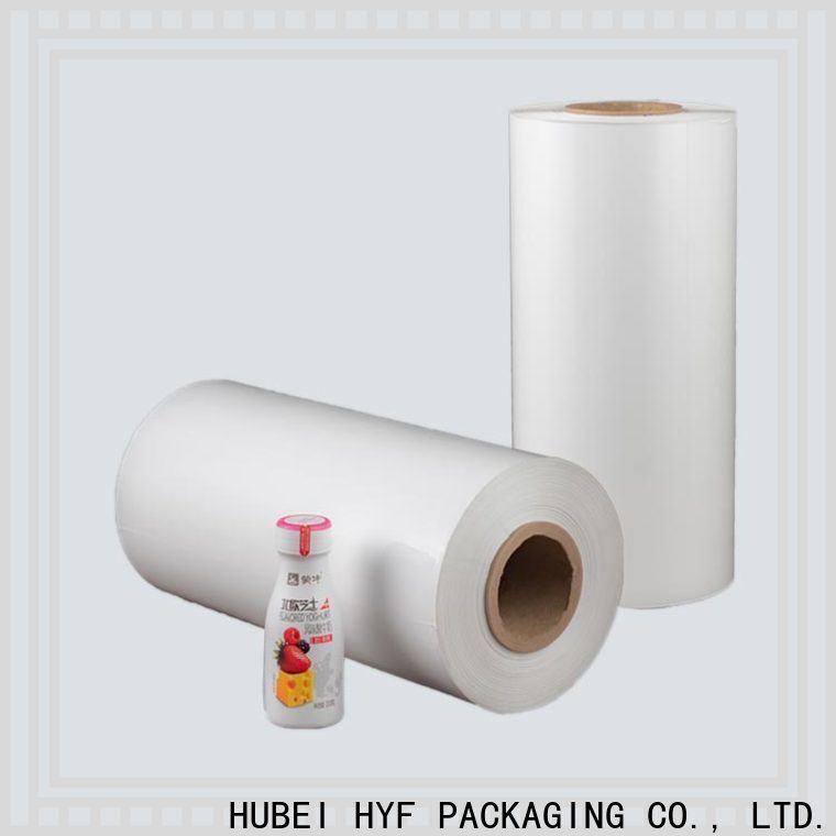 HYF hot sale petg shrink sleeve supplier for packaging