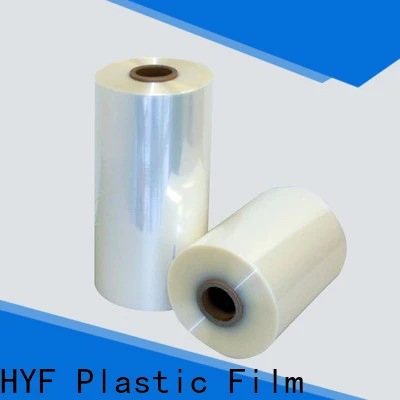 HYF pla shrink wrap supplier for label
