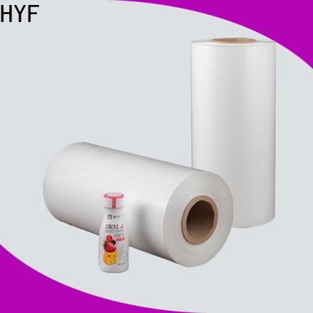 HYF latest petg film manufacturers factory for juice