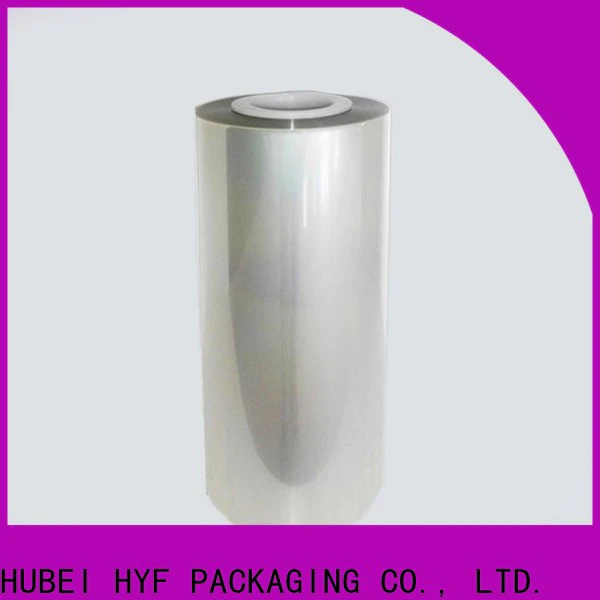 HYF poly lactic acid film supplier for food