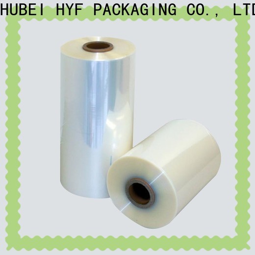 HYF pla plastic film with printing for label