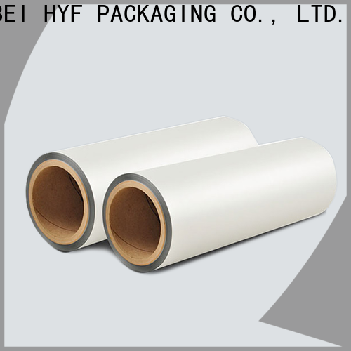 HYF clear heat shrink film roll manufacturer for beverage