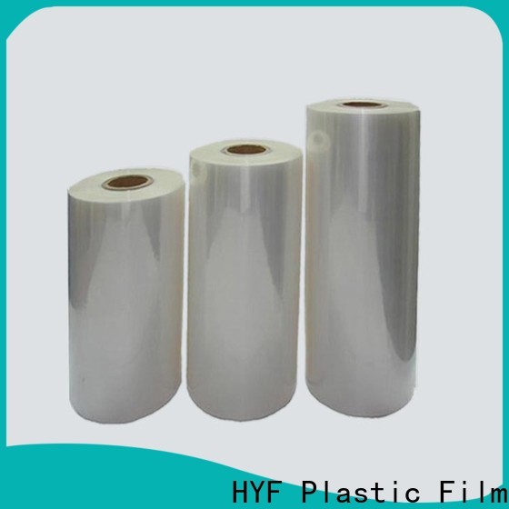 HYF good selling pla shrink wrap company for label
