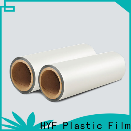 HYF top petg film suppliers with printing for beverage