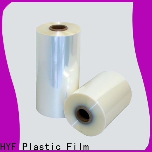 HYF environmental friendly pla shrink wrap company for food