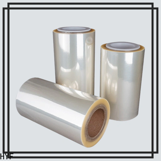 HYF shrink film pvc with perfect shrinkage for label