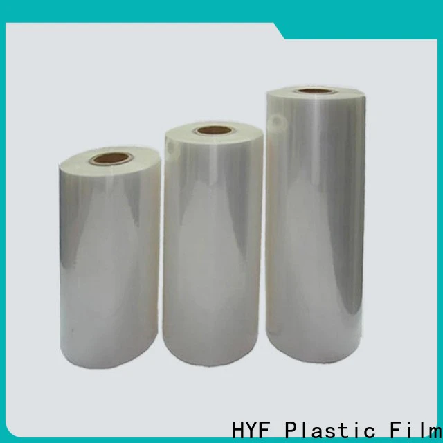 HYF professional pla plastic film supplier for label
