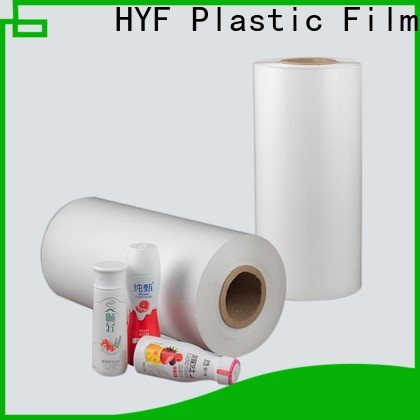 HYF custom petg film suppliers manufacturer for beverage