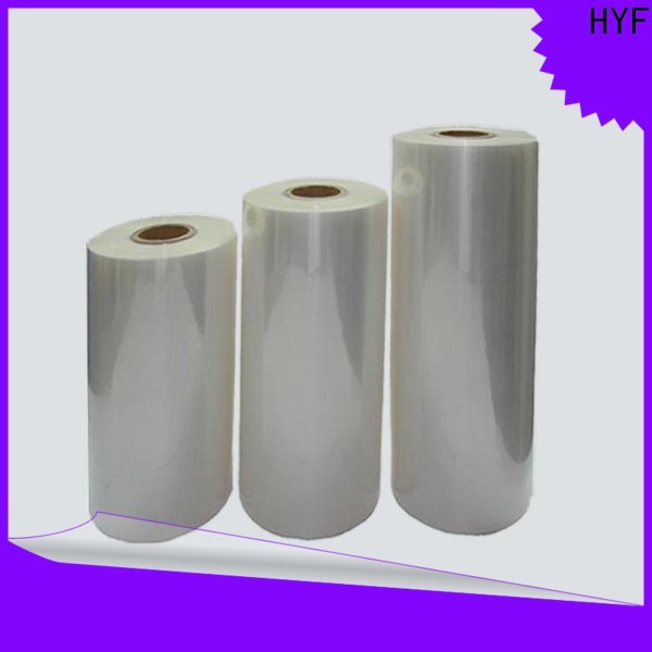 HYF high quality pla shrink wrap with printing for packaging