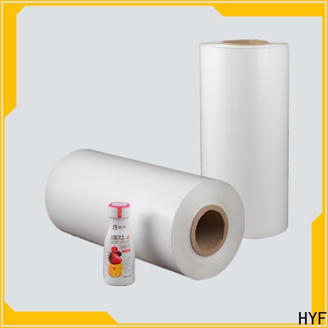 HYF heat shrink film roll factory for beverage