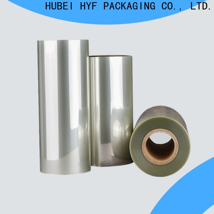 HYF high quality petg film manufacturers with printing for beverage