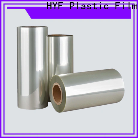 HYF good selling high shrink film with printing for beverage