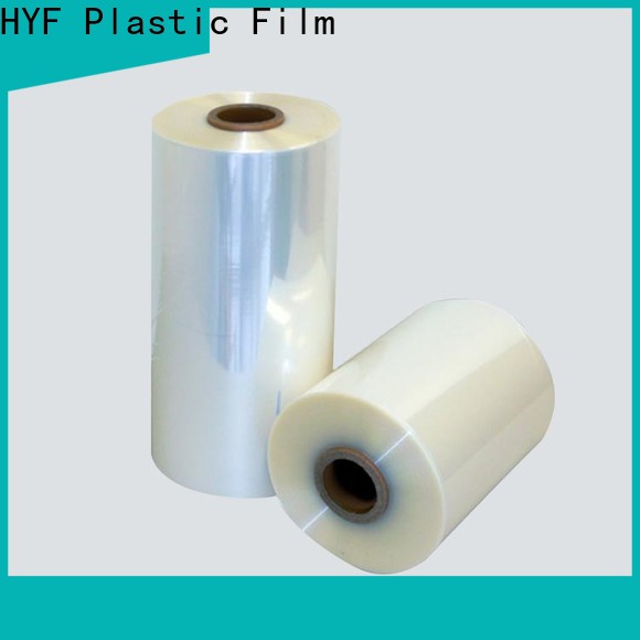 high quality pla plastic film supplier for label HYF