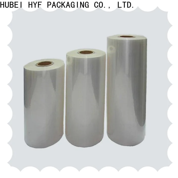good selling pla shrink film with perfect shrinkage for label
