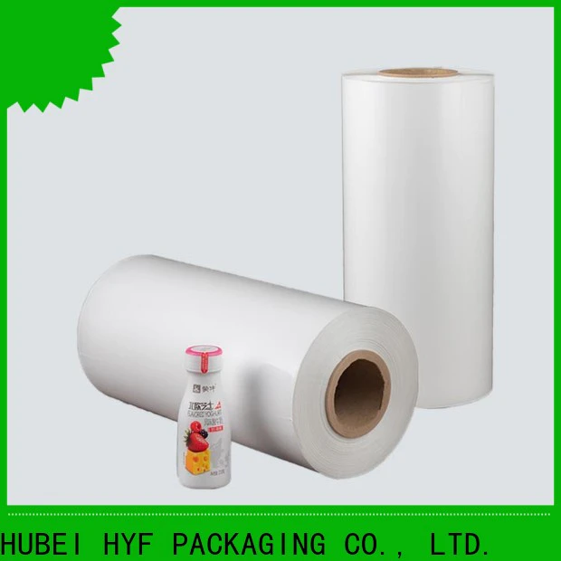 HYF new high shrink film factory for juice