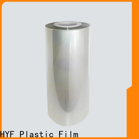 HYF fast delivery pla plastic film supplier for juice