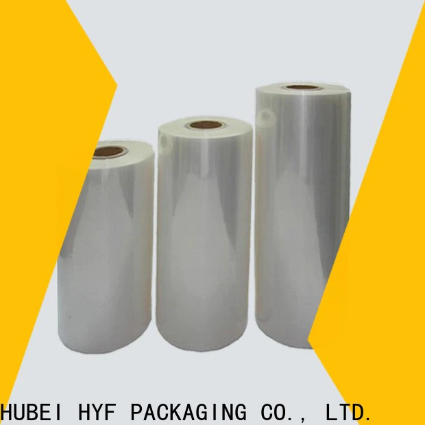 HYF high quality polylactide film with perfect shrinkage for juice